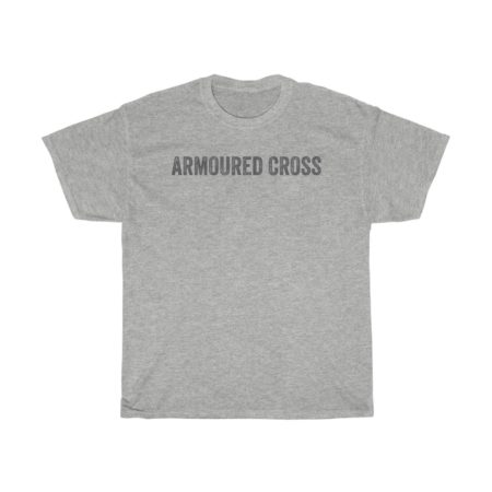 Armoured Cross ash t-shirt