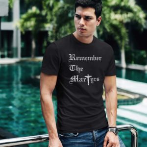 Remember the martyrs t-shirt mockup