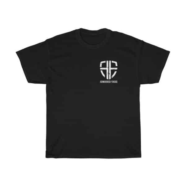 ARMOURED CROSS TWO SIDED GRAPHIC TEE